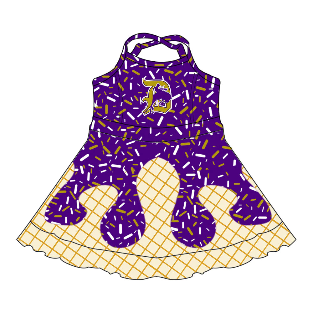 ( Moq 5 each style ) Baby Boy Girl Team Sibling Cowboys Purple Dress Shirt Shorts Pants 7.1