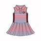 ( Moq 5 each style ) Baby Boy Girl Short Sleeves Team AM Sibling Dress Shirt Set 5.5