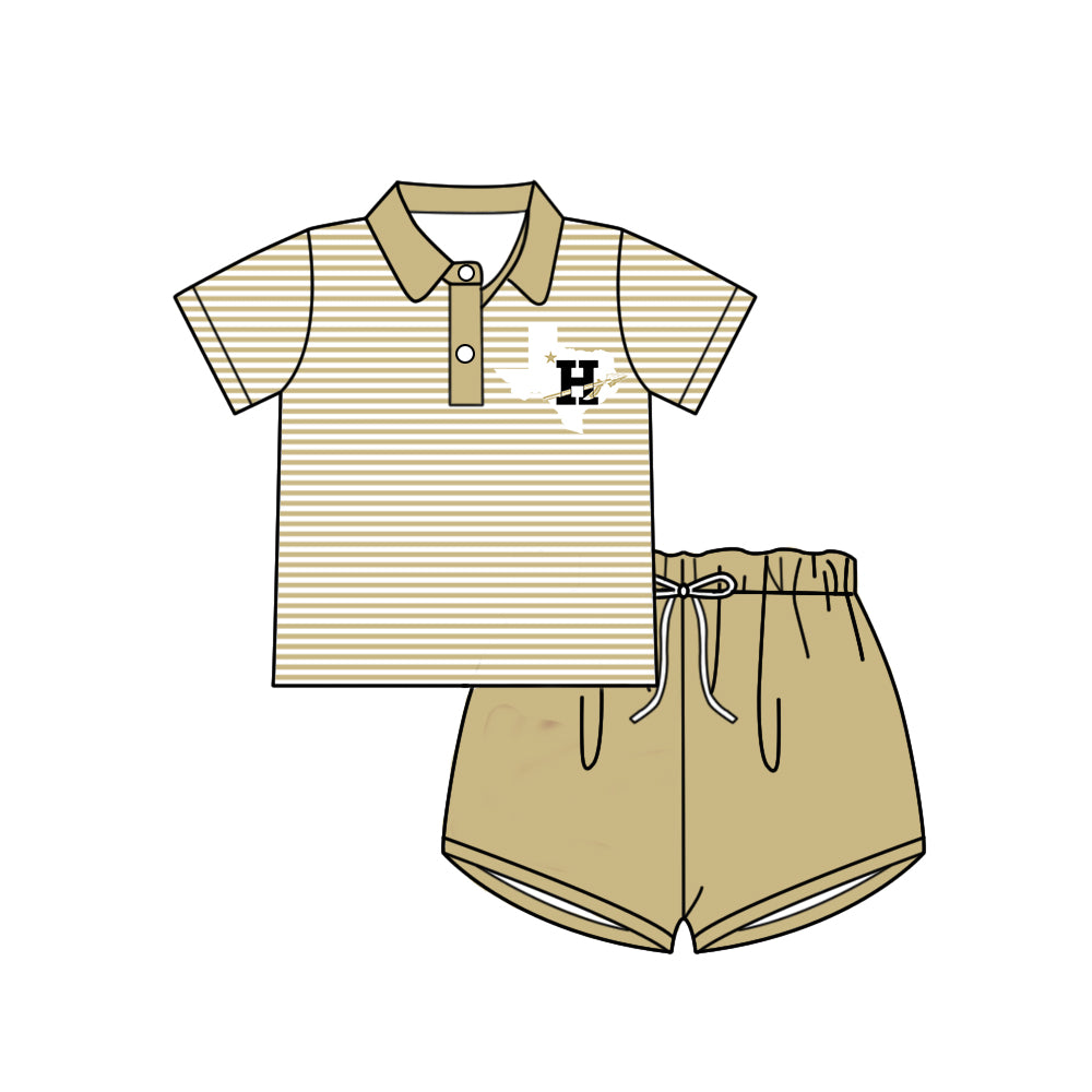 ( Moq 5 each style ) Baby Boy Girl Toddler H Team Bows Sibling Dress Set