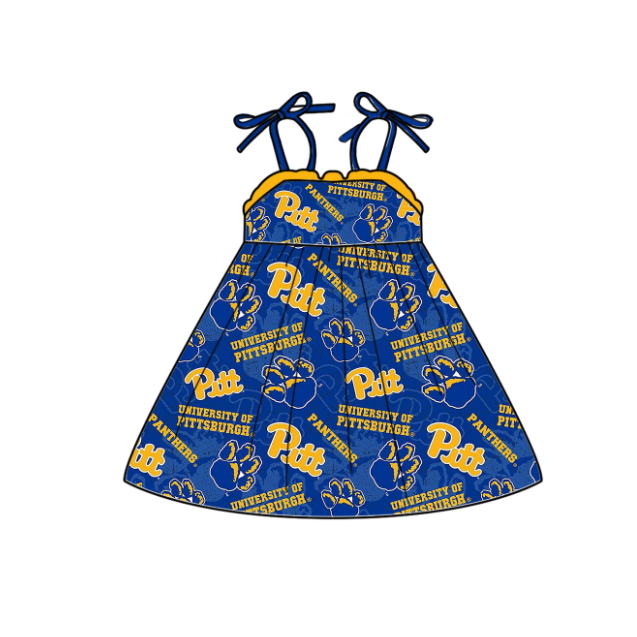 ( Moq 5 each style ) Baby Boy Girl Short Sleeves Team Blue Sibling Dress Shirt Set 5.6