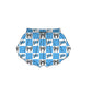 ( Moq 5 Each Style ) Baby Boys Girls Toddler Bows Team Sibling Shorts Dress Shirt Blue Set Clothes