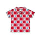 ( Moq 5 Each Style ) Baby Boys Girls Toddler Bows Team Sibling Shorts Dress Shirt Set Summer Clothes