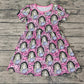 Promotion Baby Girl Short Sleeve Singer Music Dress