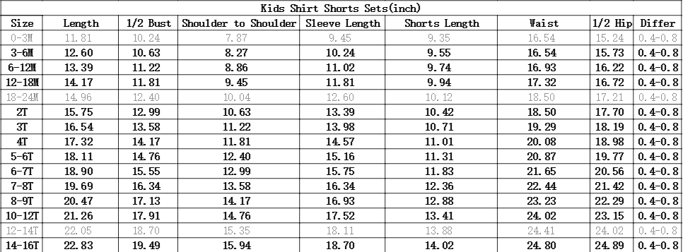 Baby Girls Kids Long Sleeves Orange Shirt Shorts Cotton Set Team Clothes RTS