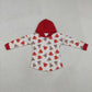 Baby Boys Long Sleeve Bears Red Hoodie Pullover Shirt Tops RTS