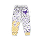 ( Moq 5 each style ) Baby Boy Girl Team Cheer Sibling Shirt Purple Bows Dress Set 8.11