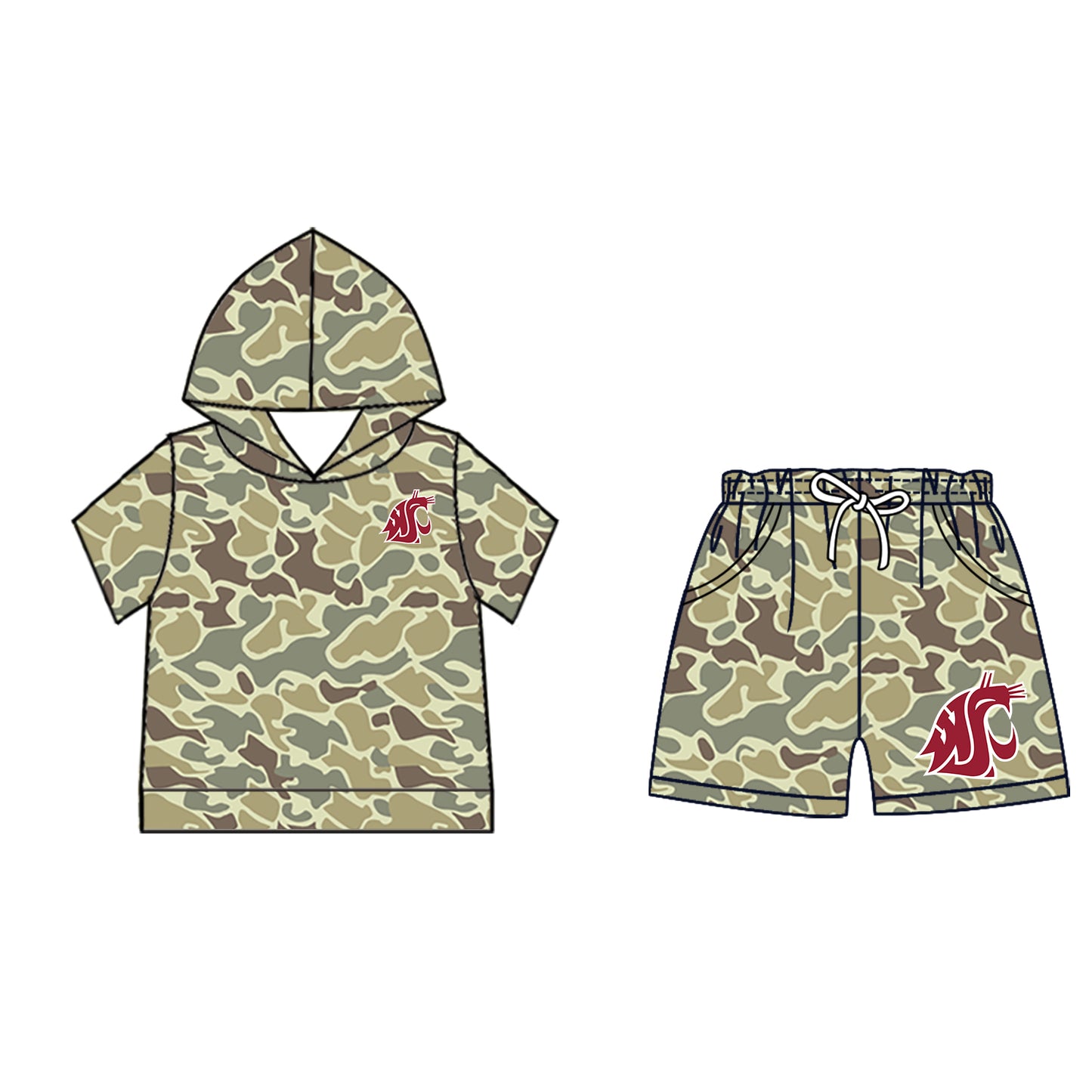 ( Moq 5 Each Style ) Baby Boys Girls Toddler Sibling Shorts Shirts Set Team Drip Sprinkles Clothes