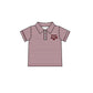 ( Moq 5 each style ) Baby Boy Girl Short Sleeves Team AM Sibling Dress Shirt Set 5.5