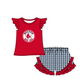 ( Moq 5 Each Style ) Baby Boys Girls Kids Socks Stripes Team Sibling Rompers Sets
