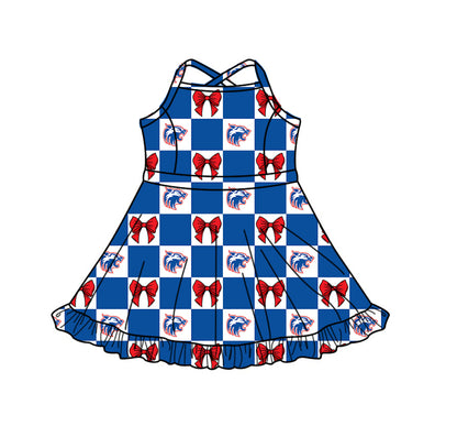 ( Moq 5 Each Style ) Baby Boys Girls Toddler Red Bows Team Sibling Shorts Dress Sets Clothing