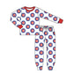 ( Moq 5 each style ) Baby Boy Girl Team Sibling Pants Set 8.8