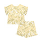 ( Moq 5 Each Style ) Sibling Baby Girls Kids Short Sleeves Floral Shirts Shorts Summer Sets