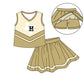 ( Moq 5 each style ) Baby Boy Girl Toddler H Team Bows Sibling Dress Set