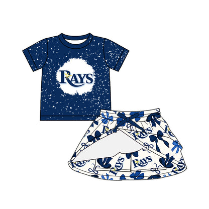 ( Moq 5 each style ) Baby Girl Team Bows Sibling Dress Set 5.22