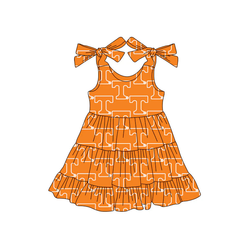 ( Moq 5 each style ) Baby Girl Toddler T Team Sibling Romper Dress Set 7.15