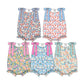 ( Moq 5 Each Style ) Baby Girls Infant Bows Sleeveless Flower Bubble Rompers Summer Clothes
