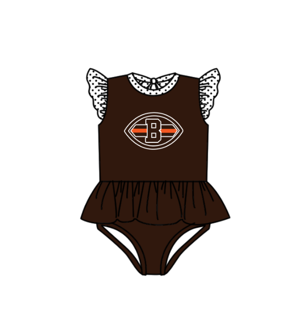 ( Moq 5 Each Style ) Baby Boys Girls Kids Team Sibling Jumpsuits Sets Swimsuits Football Clothes