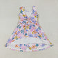 Baby Girl Toddler Sleeveless Sibling Knee Length Yoga Active Dress RTS