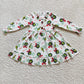 Promotion 6 A20-3 Baby Girls Christmas Face Pajamas Outfit