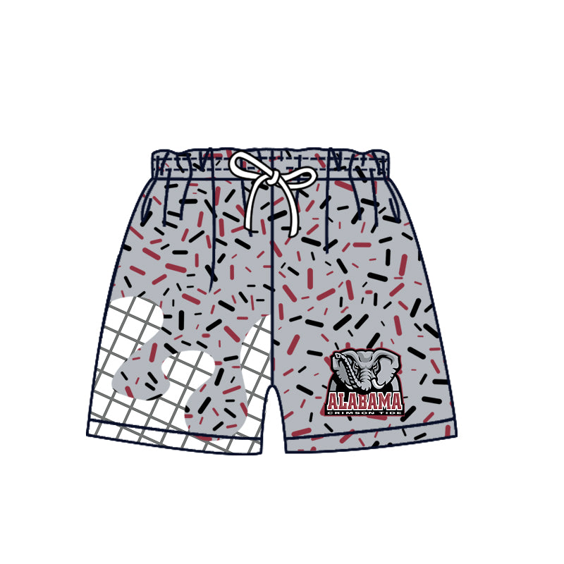 ( Moq 5 Each Style ) Baby Boys Girls Toddler Sibling Elephant Shorts Shirts Set Team Drip Sprinkles Clothes
