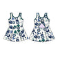 ( Moq 5 each style ) Baby Girl Team Bows Sibling Dress Set 5.19
