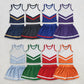Sibling Baby Girls Kids Cheer Tops Skirts Shorts Team Sets Yoga Active Clothes RTS