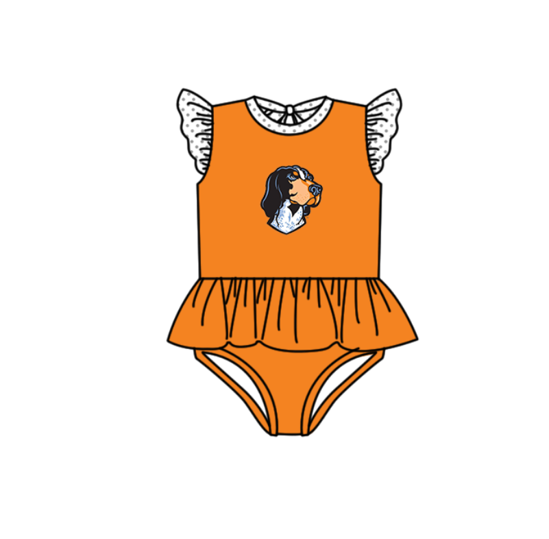 ( Moq 5 Each Style ) Baby Boys Girls Kids Team Sibling Dogs Jumpsuits Sets Swimsuits