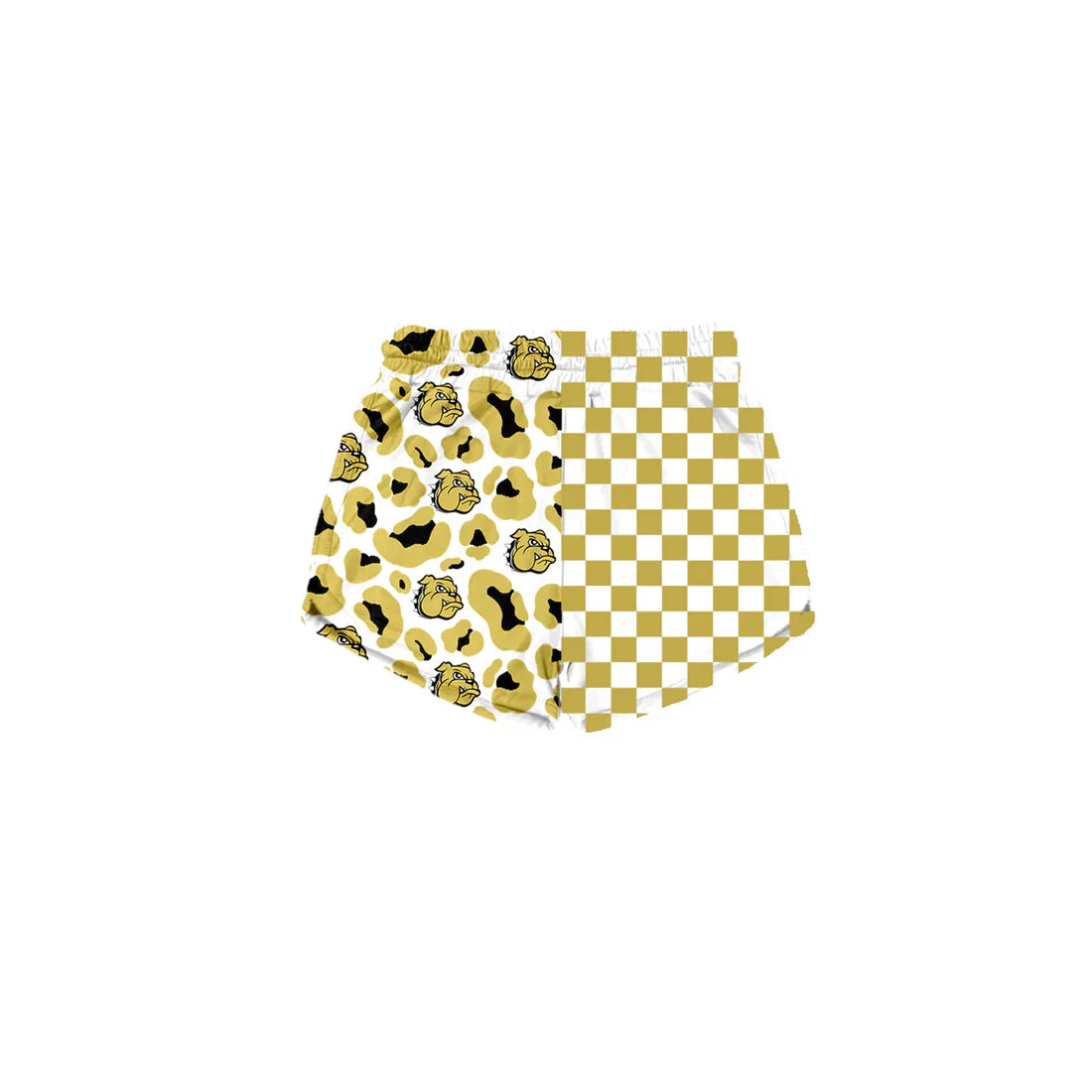 ( Moq 5 Each Style ) Baby Girls Kids Checked Dogs Leopard Shorts Team Clothes