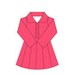 ( Moq 10 ）Baby Girl Colorful Long Sleeves Zipper Activity Wear Yoga Knee Length Dress