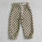 P0018 Baby Boy Blue Checkered Pants