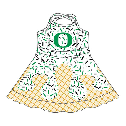 ( Moq 5 each style ) Baby Boy Girl O Team Green Sibling Dress Shirt Shorts Pants 6.3