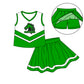 ( Moq 5 each style ) Baby Boy Girl Team Sibling Shirt Green Camo Jumpsuit Dress Set 8.6