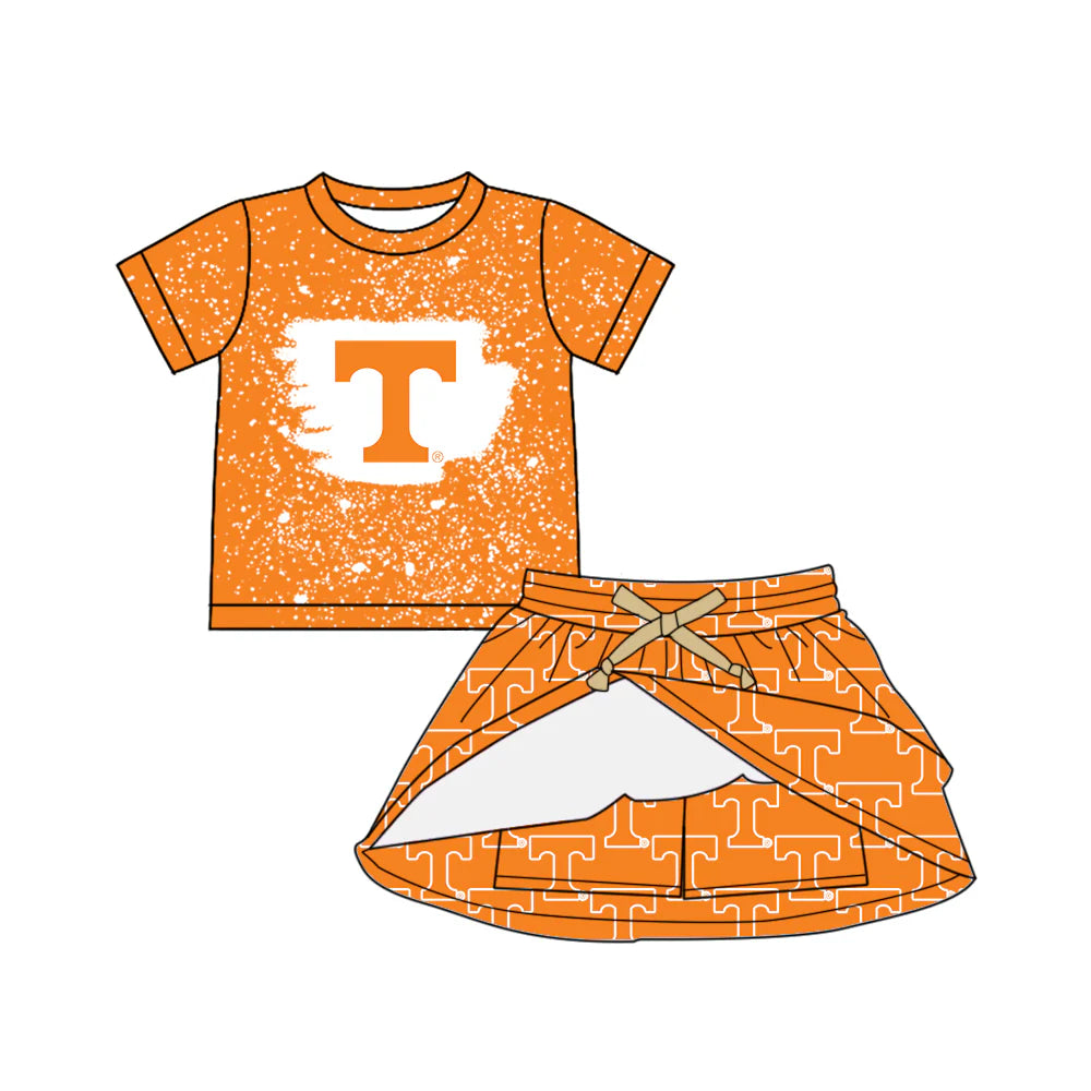 ( Moq 5 each style ) Baby Girl Toddler T Team Sibling Romper Dress Set 7.15