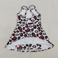 Baby Girls Kids Straps Leopard G Team Yoga Active Shorts Knee Length Dress RTS