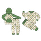 ( Moq 5 Each Style ) Sibling Baby Boys Kids Long Sleeves Ducks Green Shirts Pants Sets Clothes