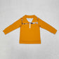 Baby Boy Pumpkin Tractors Long Sleeves Orange Halloween Pullovers Tops