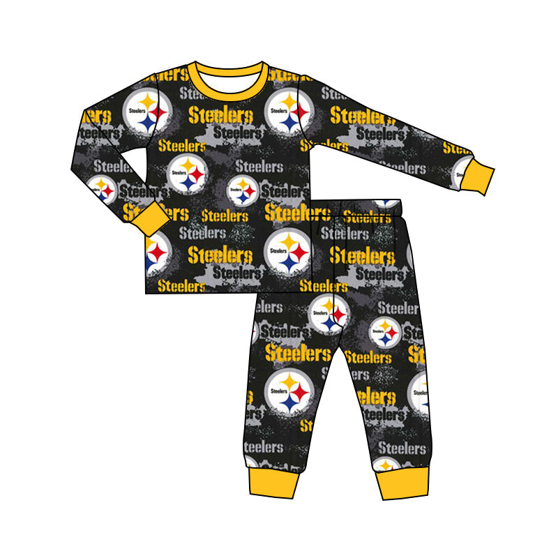 Baby Boy Long Sleeves Shirt Pants Pajamas Team Set