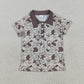 Sibling ( 7-12 ) Boys Kids Short Sleeves Camo Buttons Shirt Tops RTS
