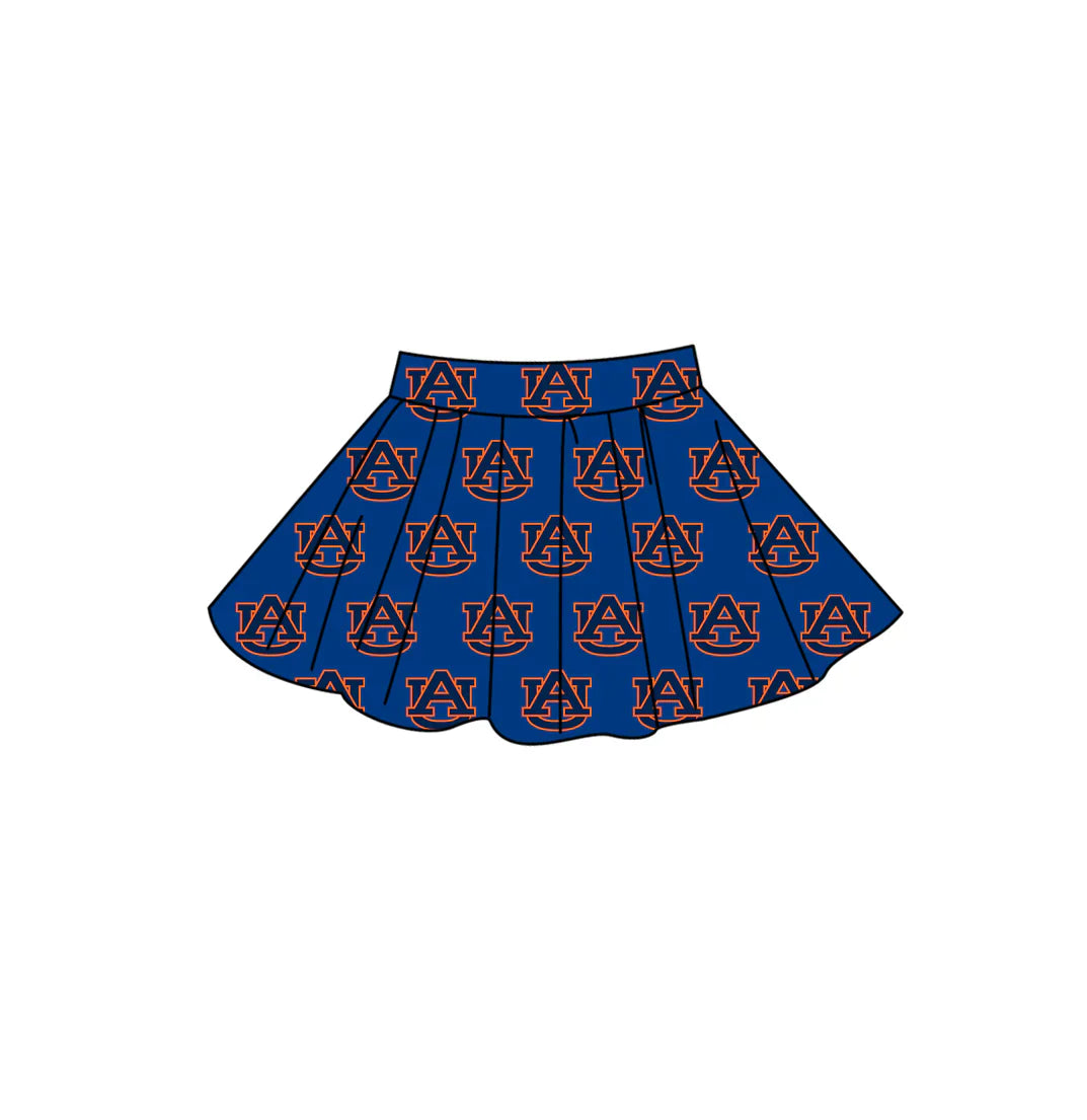 ( Moq 5 each style ) Sibling Kids Girls Adult Women AU Skorts Bottoms Mom and Me Team Clothes
