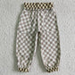 P0018 Baby Boy Blue Checkered Pants