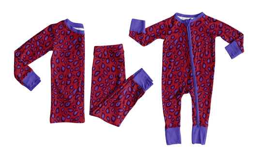 ( Moq 5 Each Style ) Baby Girl Toddler Leopard Sibling Romper Set