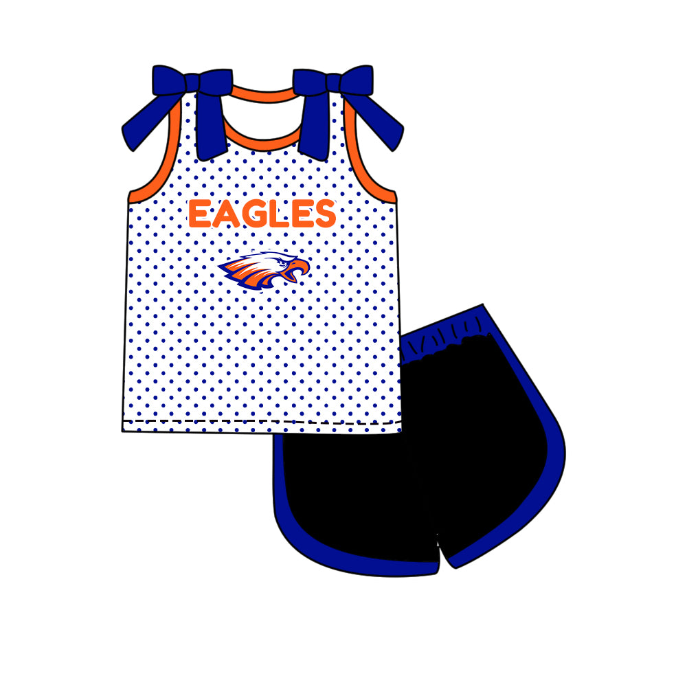 ( Moq 5 Each Style ) Sibling Baby Girls Kids Bows Team Shirt Sets Clothes