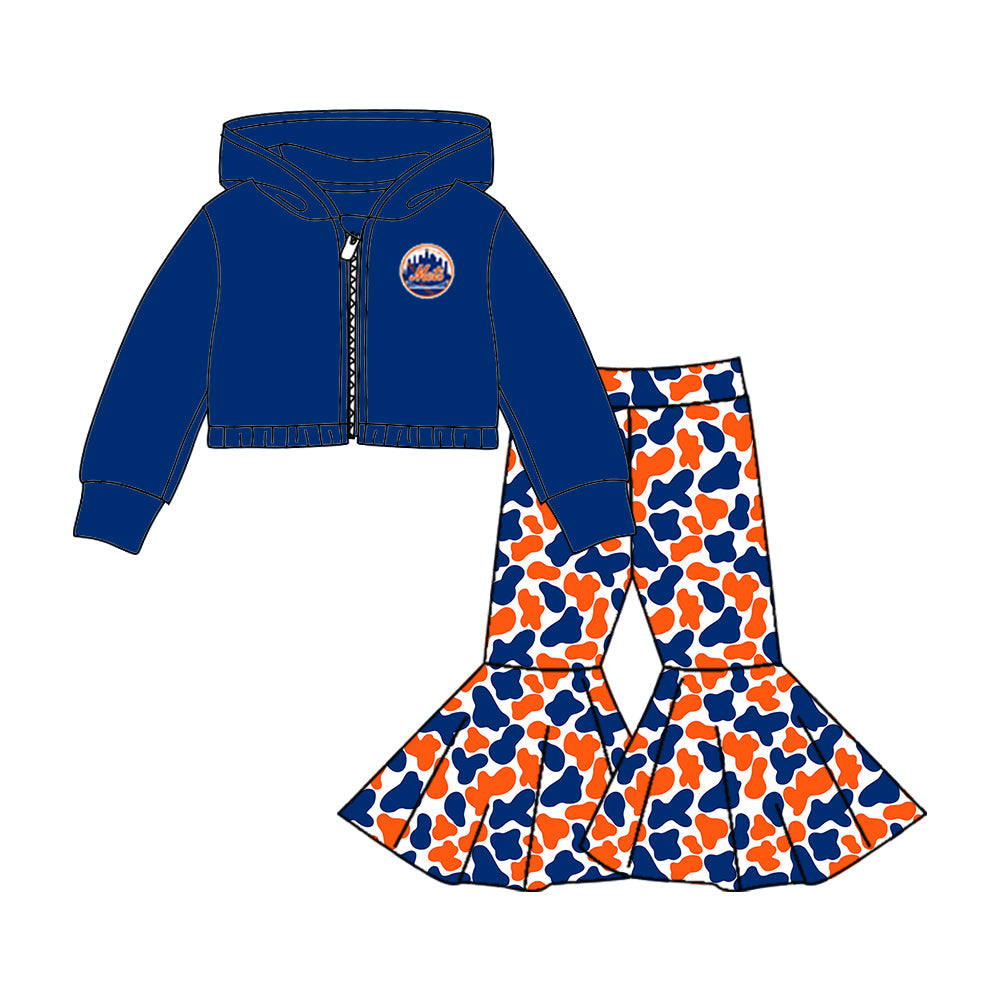 ( Moq 5 each style ) Baby Boy Girl  Team Cheer Sibling Shirt Eagles Bows Jumpsuit Dress Set 8.8