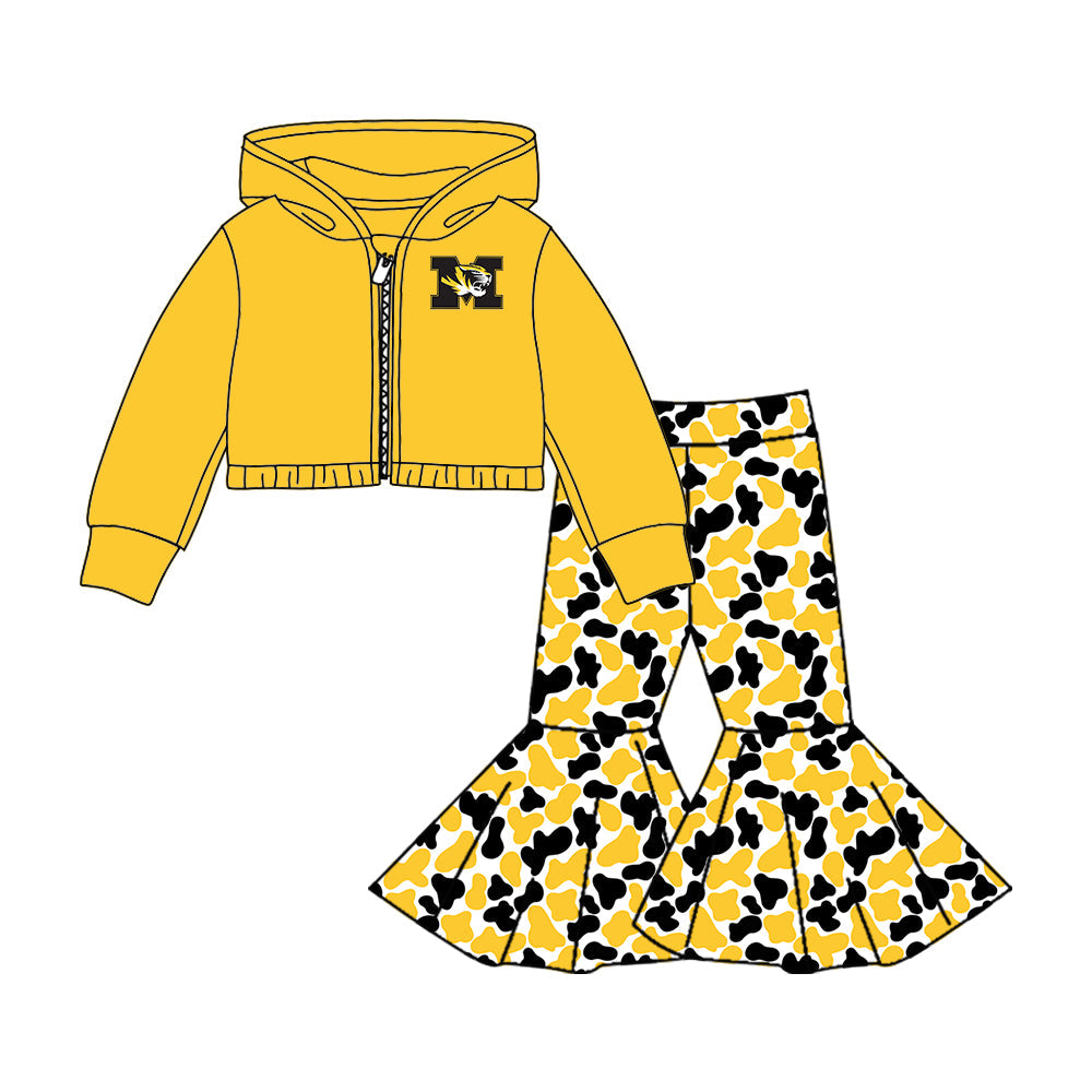 ( Moq 5 each style ) Baby Boy Girl Team Cheer Sibling Tigers Set 8.7
