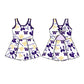 ( Moq 5 each style ) Baby Girl Team W Bows Sibling Dress Set 5.26