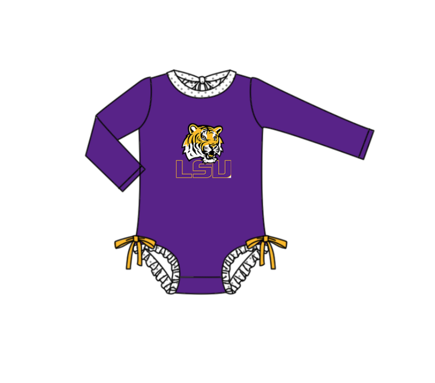 ( Moq 5 Each Style ) Baby Boys Girls Kids Team Sibling Purple Jumpsuits Sets Swimsuits