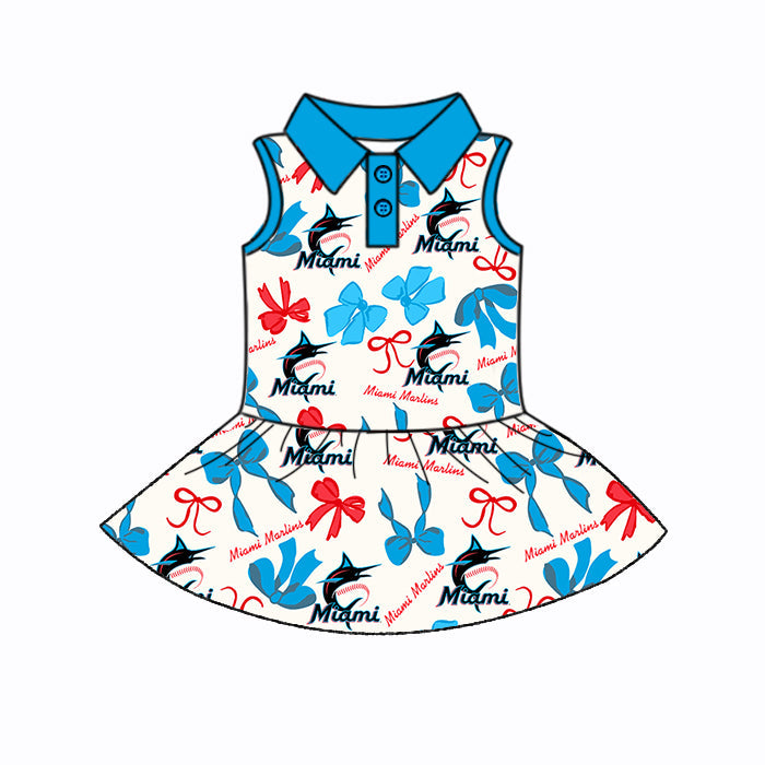 ( Moq 5 each style ) Baby Girl Team Bows Sibling Dress Set 5.22
