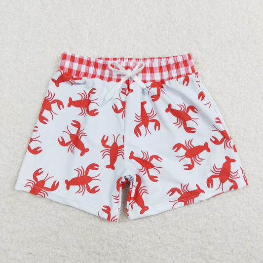 S0202 Baby Boy Crawfish Swim Trunks Shorts