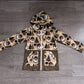 Baby Boy Long Sleeves Santa Deer Christmas Pockets Hoodie Zipper Coat Tops RTS