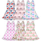 Baby Girl Sleeveless Bows Sibling Dress ( Moq 5 Each Style ) 3.17